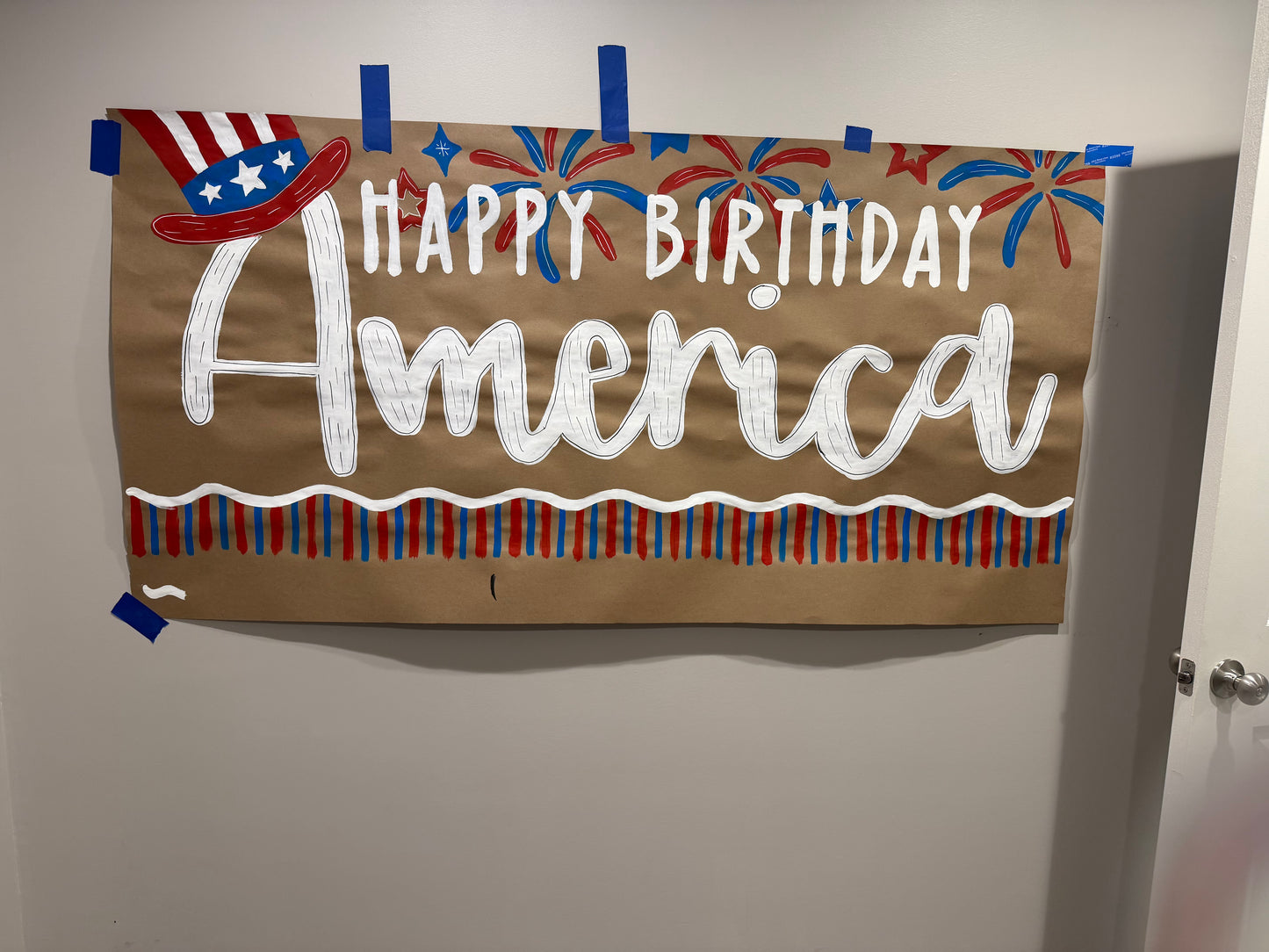 Kraft Paper Banner--4 ft