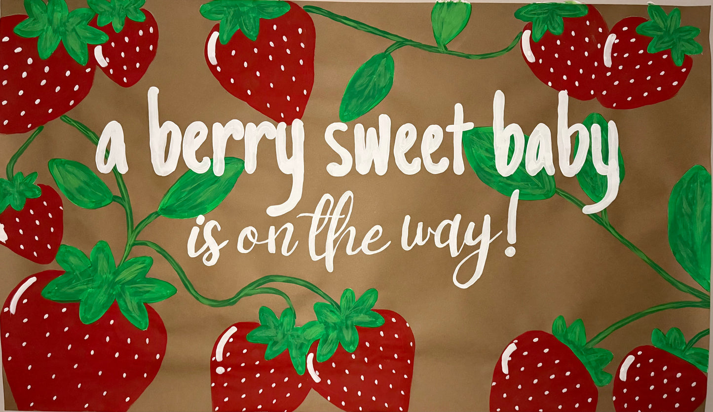 Kraft Paper Banner--5 ft